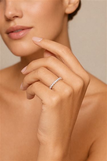Ringe Idee Preziose dal 1987 Dame in Weißgold Zircone IP.AK18B/91 - IP.AK18B/91